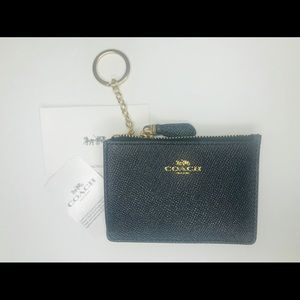 Coach Mini Skinny ID Case in Crossgrain Leather